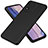 Silikon Hülle Handyhülle Ultra Dünn Flexible Schutzhülle 360 Grad Ganzkörper Tasche für Huawei Honor X5 Schwarz