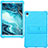 Silikon Hülle Handyhülle Ultra Dünn Flexible Schutzhülle 360 Grad Ganzkörper Tasche für Huawei MediaPad M6 8.4 Hellblau