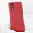 Silikon Hülle Handyhülle Ultra Dünn Flexible Schutzhülle 360 Grad Ganzkörper Tasche für Huawei Nova 8 Pro 5G Rot