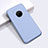 Silikon Hülle Handyhülle Ultra Dünn Flexible Schutzhülle 360 Grad Ganzkörper Tasche für Huawei Y9a Helles Lila
