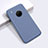 Silikon Hülle Handyhülle Ultra Dünn Flexible Schutzhülle 360 Grad Ganzkörper Tasche für Huawei Y9a Lavendel Grau