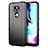 Silikon Hülle Handyhülle Ultra Dünn Flexible Schutzhülle 360 Grad Ganzkörper Tasche für Motorola Moto E7 Plus