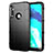 Silikon Hülle Handyhülle Ultra Dünn Flexible Schutzhülle 360 Grad Ganzkörper Tasche für Motorola Moto G Fast Schwarz