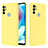 Silikon Hülle Handyhülle Ultra Dünn Flexible Schutzhülle 360 Grad Ganzkörper Tasche für Motorola Moto G60s Gelb