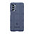 Silikon Hülle Handyhülle Ultra Dünn Flexible Schutzhülle 360 Grad Ganzkörper Tasche für Motorola Moto G62 5G Blau