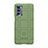 Silikon Hülle Handyhülle Ultra Dünn Flexible Schutzhülle 360 Grad Ganzkörper Tasche für Motorola Moto G62 5G Grün