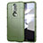 Silikon Hülle Handyhülle Ultra Dünn Flexible Schutzhülle 360 Grad Ganzkörper Tasche für Nokia 2.4 Armee-Grün