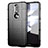 Silikon Hülle Handyhülle Ultra Dünn Flexible Schutzhülle 360 Grad Ganzkörper Tasche für Nokia 2.4 Schwarz