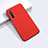 Silikon Hülle Handyhülle Ultra Dünn Flexible Schutzhülle 360 Grad Ganzkörper Tasche für Realme X50 5G Rot
