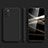 Silikon Hülle Handyhülle Ultra Dünn Flexible Schutzhülle 360 Grad Ganzkörper Tasche für Samsung Galaxy M02s Schwarz