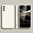 Silikon Hülle Handyhülle Ultra Dünn Flexible Schutzhülle 360 Grad Ganzkörper Tasche für Samsung Galaxy M02s Weiß