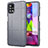 Silikon Hülle Handyhülle Ultra Dünn Flexible Schutzhülle 360 Grad Ganzkörper Tasche für Samsung Galaxy M51 Grau