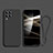 Silikon Hülle Handyhülle Ultra Dünn Flexible Schutzhülle 360 Grad Ganzkörper Tasche für Samsung Galaxy M62 4G Schwarz