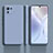 Silikon Hülle Handyhülle Ultra Dünn Flexible Schutzhülle 360 Grad Ganzkörper Tasche für Xiaomi Mi 11 Pro 5G Lavendel Grau