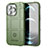 Silikon Hülle Handyhülle Ultra Dünn Flexible Schutzhülle 360 Grad Ganzkörper Tasche G05 für Apple iPhone 13 Pro Grün