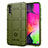 Silikon Hülle Handyhülle Ultra Dünn Flexible Schutzhülle 360 Grad Ganzkörper Tasche J01S für Samsung Galaxy A70S Grün