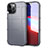 Silikon Hülle Handyhülle Ultra Dünn Flexible Schutzhülle 360 Grad Ganzkörper Tasche S01 für Apple iPhone 12 Pro Max Grau