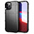 Silikon Hülle Handyhülle Ultra Dünn Flexible Schutzhülle 360 Grad Ganzkörper Tasche S01 für Apple iPhone 12 Pro Max Schwarz