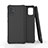 Silikon Hülle Handyhülle Ultra Dünn Flexible Schutzhülle 360 Grad Ganzkörper Tasche S01 für Samsung Galaxy A51 4G Schwarz
