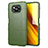 Silikon Hülle Handyhülle Ultra Dünn Flexible Schutzhülle 360 Grad Ganzkörper Tasche S01 für Xiaomi Poco X3 NFC Grün