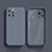 Silikon Hülle Handyhülle Ultra Dünn Flexible Schutzhülle 360 Grad Ganzkörper Tasche S02 für Apple iPhone 14 Pro Max Blau