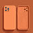 Silikon Hülle Handyhülle Ultra Dünn Flexible Schutzhülle 360 Grad Ganzkörper Tasche S02 für Apple iPhone 14 Pro Max Orange