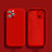 Silikon Hülle Handyhülle Ultra Dünn Flexible Schutzhülle 360 Grad Ganzkörper Tasche S02 für Apple iPhone 14 Pro Max Rot