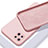 Silikon Hülle Handyhülle Ultra Dünn Flexible Schutzhülle 360 Grad Ganzkörper Tasche S02 für Oppo A92s 5G Rosa
