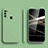 Silikon Hülle Handyhülle Ultra Dünn Flexible Schutzhülle 360 Grad Ganzkörper Tasche S02 für Samsung Galaxy M21 Grün