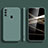 Silikon Hülle Handyhülle Ultra Dünn Flexible Schutzhülle 360 Grad Ganzkörper Tasche S02 für Samsung Galaxy M21 Nachtgrün