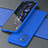 Silikon Hülle Handyhülle Ultra Dünn Flexible Schutzhülle 360 Grad Ganzkörper Tasche S02 für Vivo iQOO 9 Pro 5G Blau