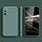 Silikon Hülle Handyhülle Ultra Dünn Flexible Schutzhülle 360 Grad Ganzkörper Tasche S03 für Samsung Galaxy S20 FE (2022) 5G Nachtgrün
