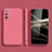 Silikon Hülle Handyhülle Ultra Dünn Flexible Schutzhülle 360 Grad Ganzkörper Tasche S03 für Samsung Galaxy S20 FE (2022) 5G Pink