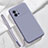 Silikon Hülle Handyhülle Ultra Dünn Flexible Schutzhülle 360 Grad Ganzkörper Tasche S03 für Vivo iQOO 9 Pro 5G Lavendel Grau