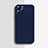 Silikon Hülle Handyhülle Ultra Dünn Flexible Schutzhülle 360 Grad Ganzkörper Tasche S04 für Apple iPhone 14 Pro Blau