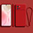 Silikon Hülle Handyhülle Ultra Dünn Flexible Schutzhülle 360 Grad Ganzkörper Tasche S04 für Vivo iQOO 9 Pro 5G Rot