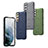 Silikon Hülle Handyhülle Ultra Dünn Flexible Schutzhülle 360 Grad Ganzkörper Tasche S06 für Samsung Galaxy S21 5G
