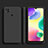 Silikon Hülle Handyhülle Ultra Dünn Flexible Schutzhülle 360 Grad Ganzkörper Tasche YK1 für Xiaomi Redmi 9 India Schwarz