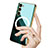 Silikon Hülle Handyhülle Ultra Dünn Flexible Schutzhülle Tasche mit Mag-Safe Magnetic Magnetisch für Samsung Galaxy S22 5G