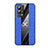 Silikon Hülle Handyhülle Ultra Dünn Flexible Schutzhülle Tasche S01 für Vivo iQOO 8 5G Blau