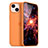 Silikon Hülle Handyhülle Ultra Dünn Flexible Schutzhülle Tasche S05 für Apple iPhone 13 Mini Orange
