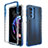 Silikon Hülle Handyhülle Ultra Dünn Flexible Schutzhülle Tasche Transparent Vorder und Rückseite 360 Grad Ganzkörper Farbverlauf für Motorola Moto Edge 20 Pro 5G
