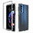 Silikon Hülle Handyhülle Ultra Dünn Flexible Schutzhülle Tasche Transparent Vorder und Rückseite 360 Grad Ganzkörper Farbverlauf für Motorola Moto Edge 20 Pro 5G Klar
