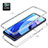 Silikon Hülle Handyhülle Ultra Dünn Flexible Schutzhülle Tasche Transparent Vorder und Rückseite 360 Grad Ganzkörper Farbverlauf für Motorola Moto G Stylus (2022) 4G