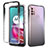 Silikon Hülle Handyhülle Ultra Dünn Flexible Schutzhülle Tasche Transparent Vorder und Rückseite 360 Grad Ganzkörper Farbverlauf für Motorola Moto G30