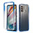 Silikon Hülle Handyhülle Ultra Dünn Flexible Schutzhülle Tasche Transparent Vorder und Rückseite 360 Grad Ganzkörper Farbverlauf für Motorola Moto G40 Fusion