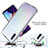 Silikon Hülle Handyhülle Ultra Dünn Flexible Schutzhülle Tasche Transparent Vorder und Rückseite 360 Grad Ganzkörper Farbverlauf für Samsung Galaxy A30S