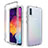 Silikon Hülle Handyhülle Ultra Dünn Flexible Schutzhülle Tasche Transparent Vorder und Rückseite 360 Grad Ganzkörper Farbverlauf für Samsung Galaxy A30S Klar