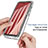 Silikon Hülle Handyhülle Ultra Dünn Flexible Schutzhülle Tasche Transparent Vorder und Rückseite 360 Grad Ganzkörper Farbverlauf für Samsung Galaxy A73 5G