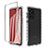 Silikon Hülle Handyhülle Ultra Dünn Flexible Schutzhülle Tasche Transparent Vorder und Rückseite 360 Grad Ganzkörper Farbverlauf für Samsung Galaxy A73 5G Klar